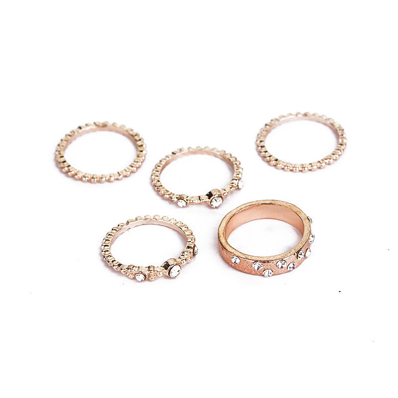 Bohemian Stackable Diamonds Set