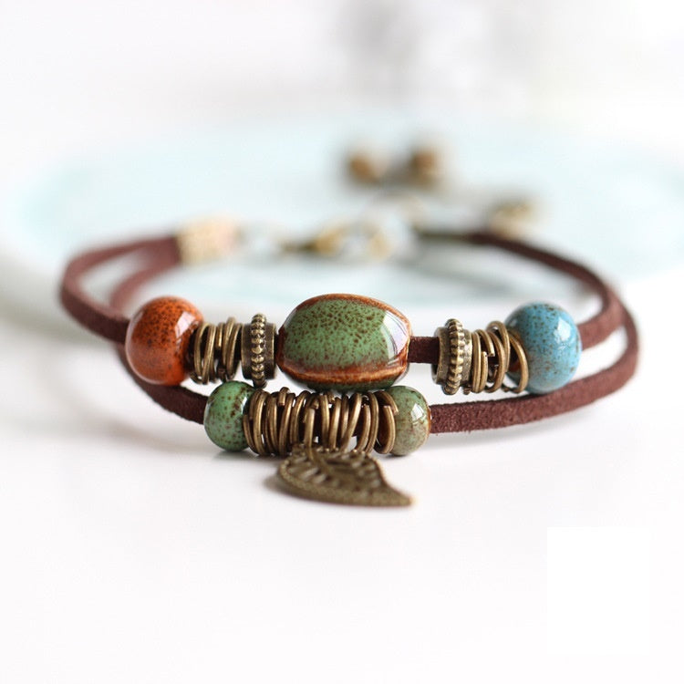 Bohemian Ceramic Bracelet