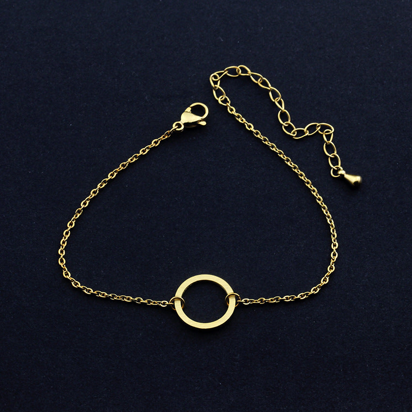 Geometric Round Bracelet