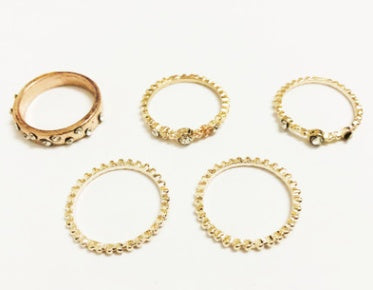 Bohemian Stackable Diamonds Set