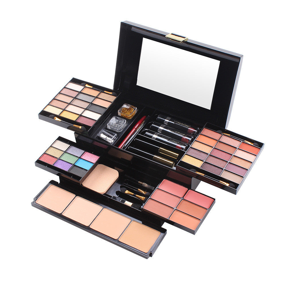 Matte Eyeshadow Box Cosmetic Case Multi-function Make-up Tray