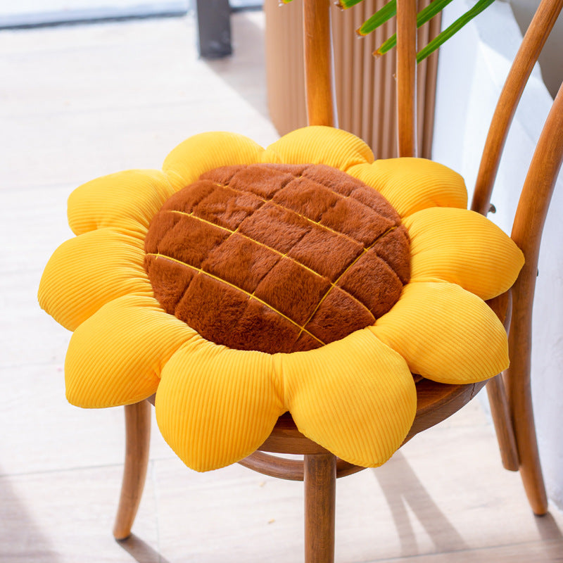 Sun Flower Cushion Chair Cushion