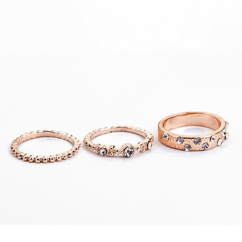 Bohemian Stackable Diamonds Set