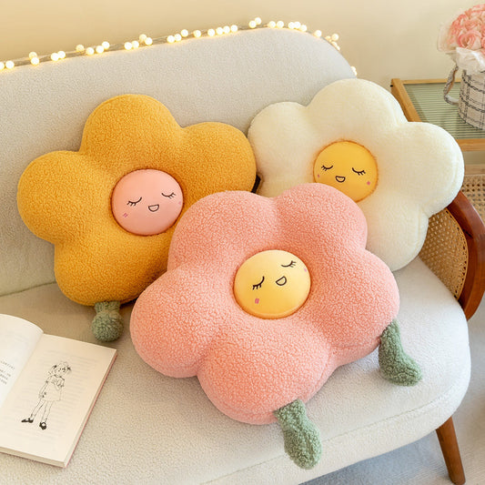 Flower Cushion Plush Toy Pillow