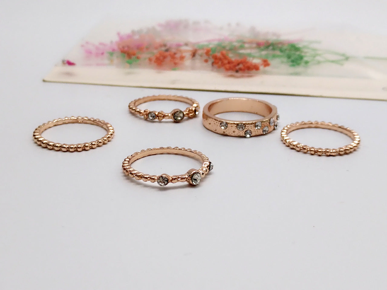 Bohemian Stackable Diamonds Set