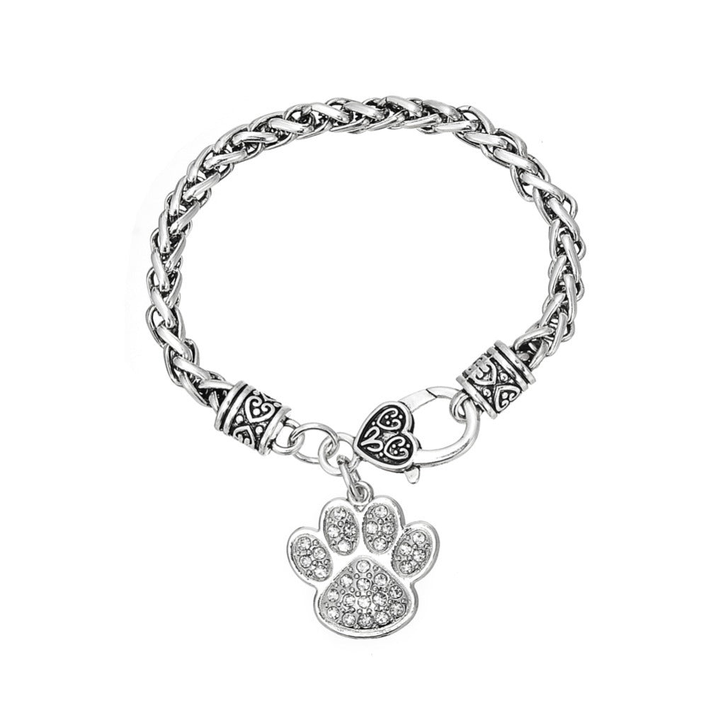 Footprints Paw Bracelet