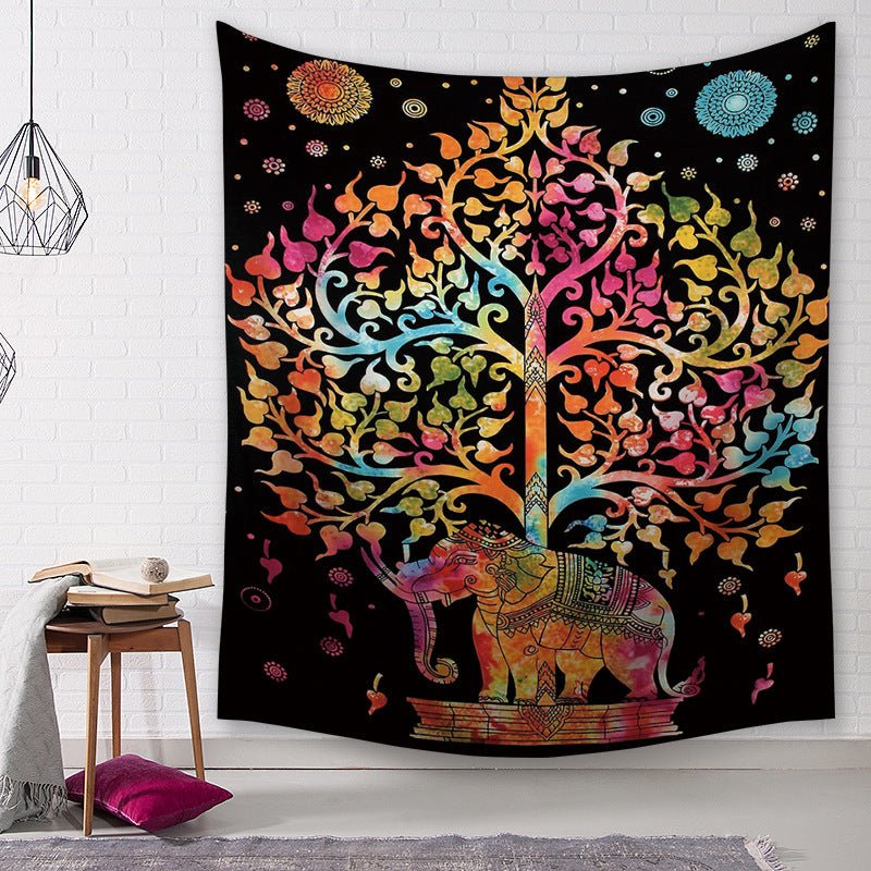 Elephant Print Tapestry