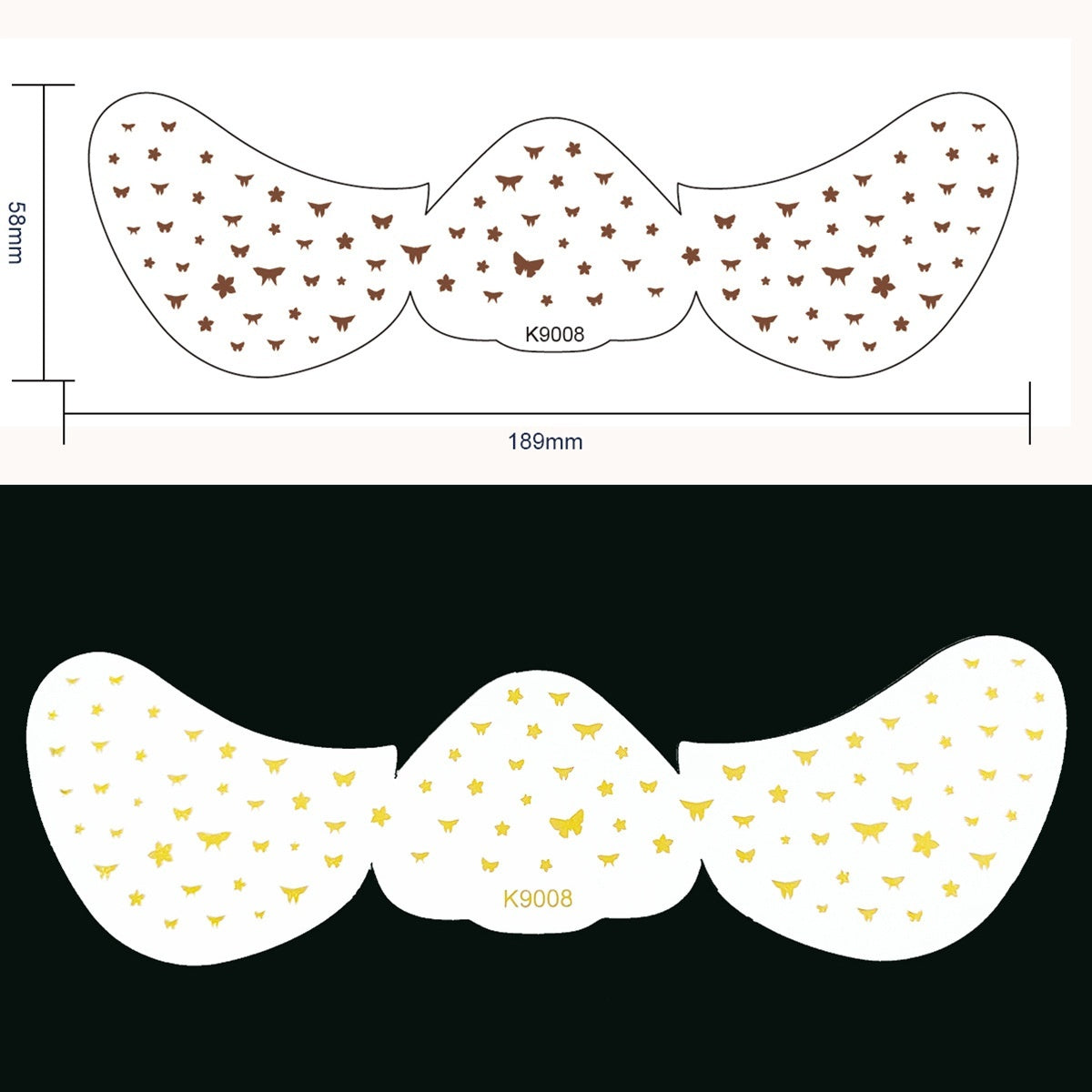 Freckle-like Dots Tattoo Sticker Waterproof Eye Stickers