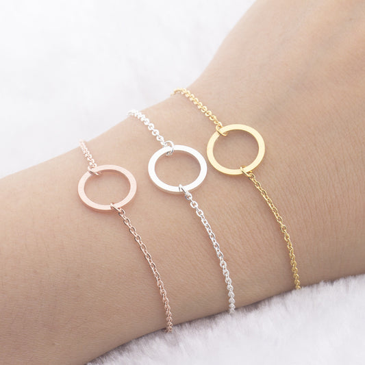 Geometric Round Bracelet