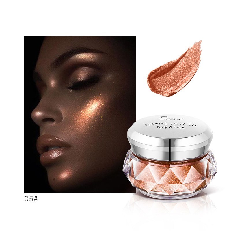 Face Highlighter Jelly Gel Mermaid Makeup Iluminador