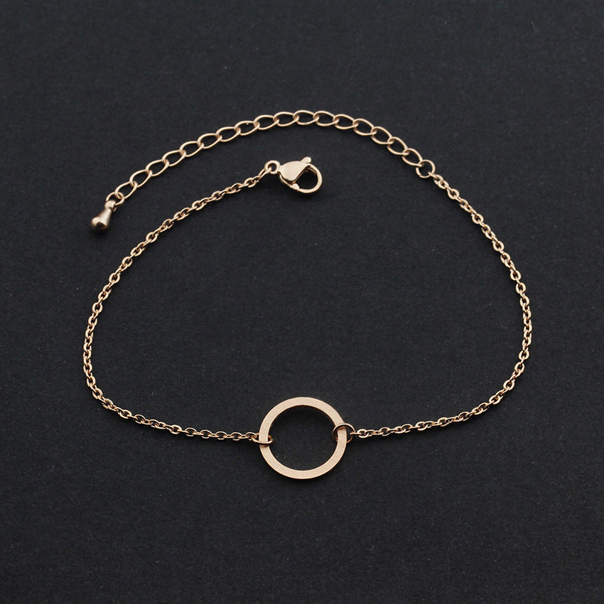 Geometric Round Bracelet