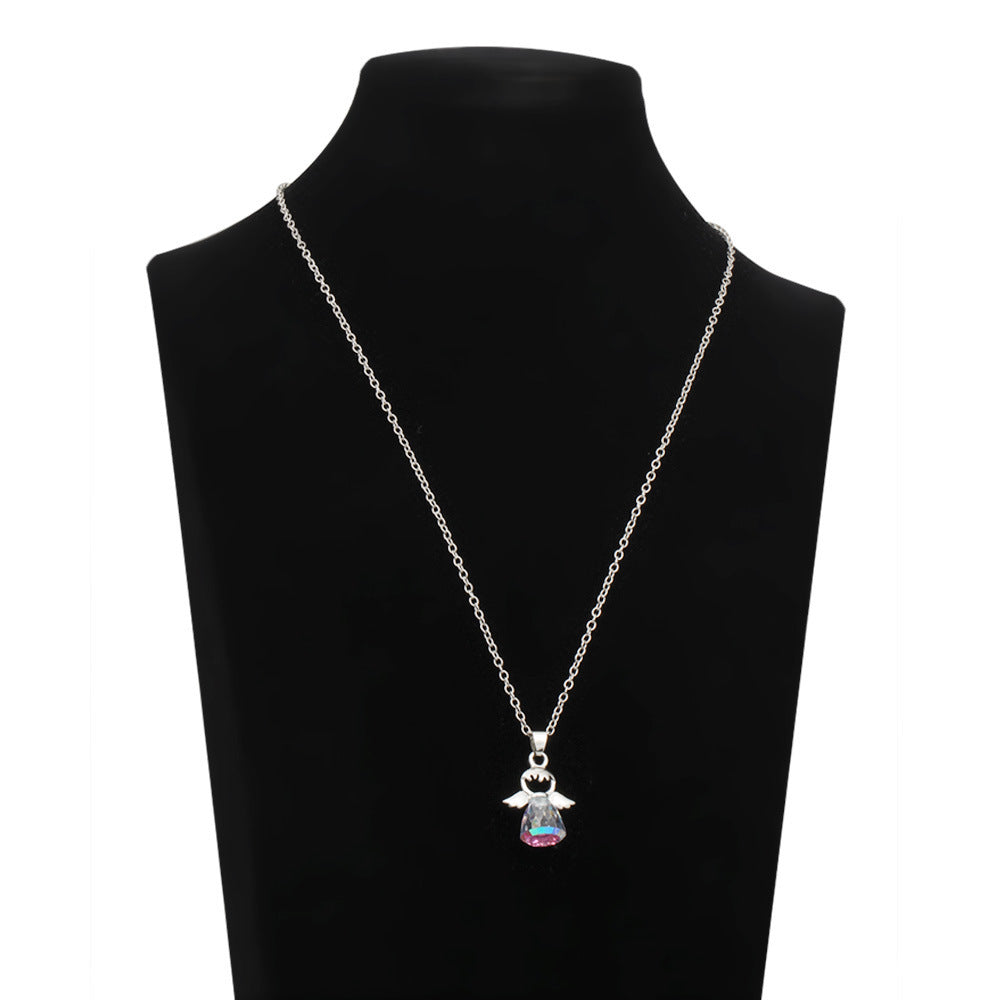 Crystal Little Angel Necklace