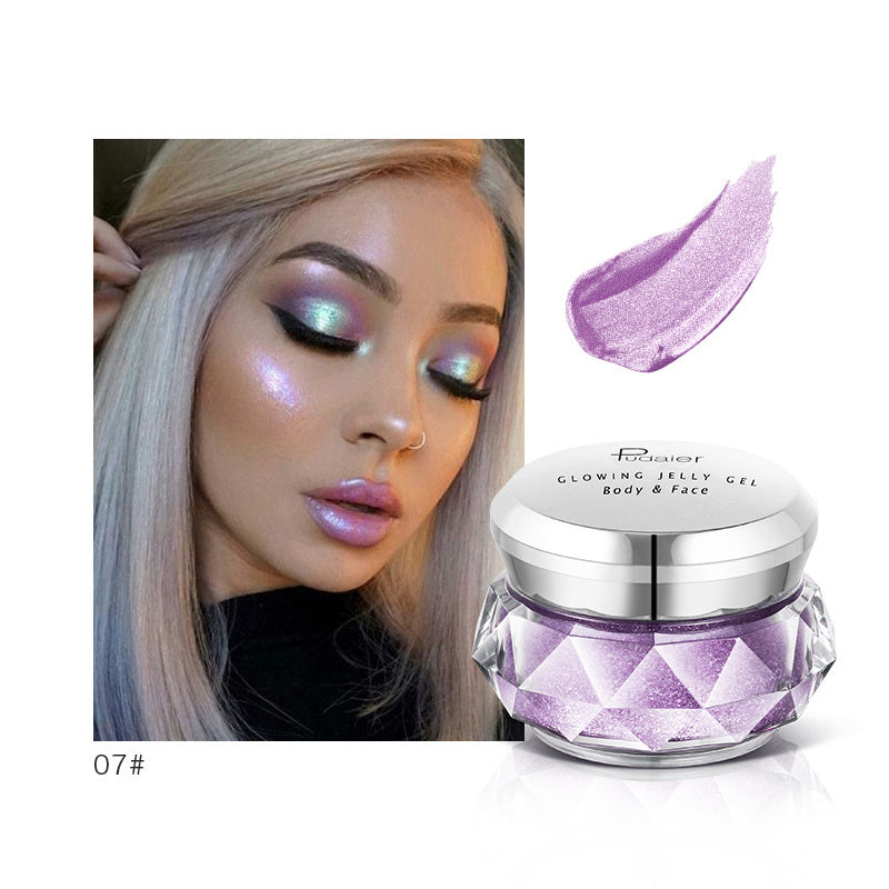 Face Highlighter Jelly Gel Mermaid Makeup Iluminador