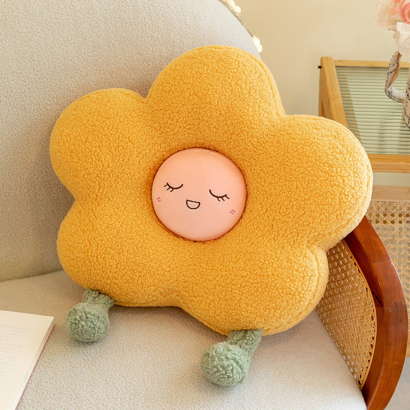 Flower Cushion Plush Toy Pillow