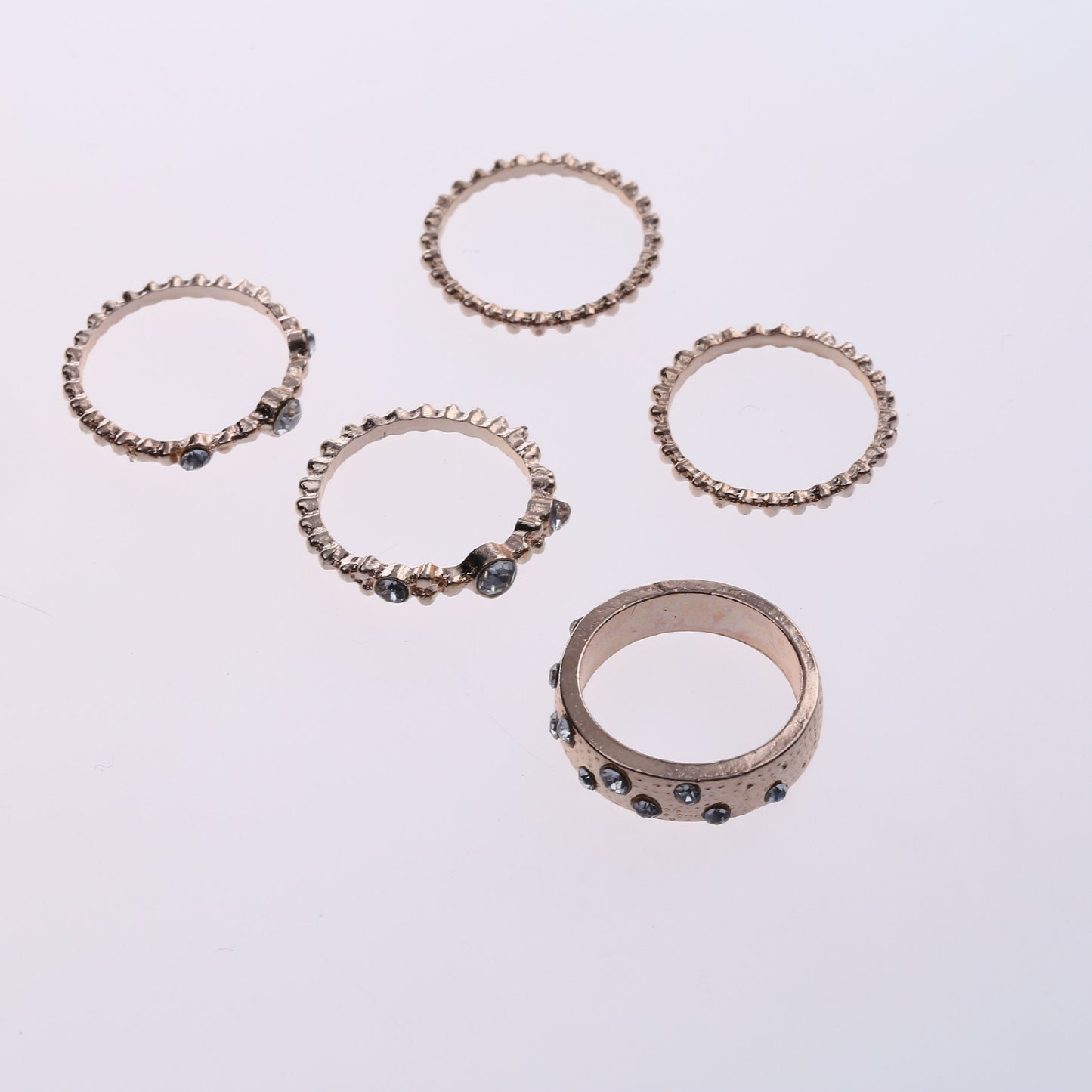 Bohemian Stackable Diamonds Set