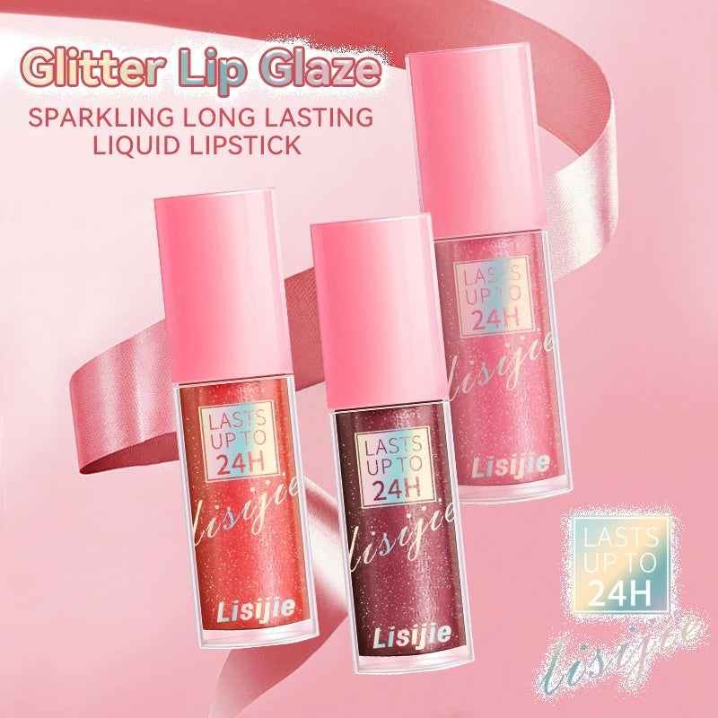 Dewy Waterproof Glitter Lip-gloss_Limited Edition