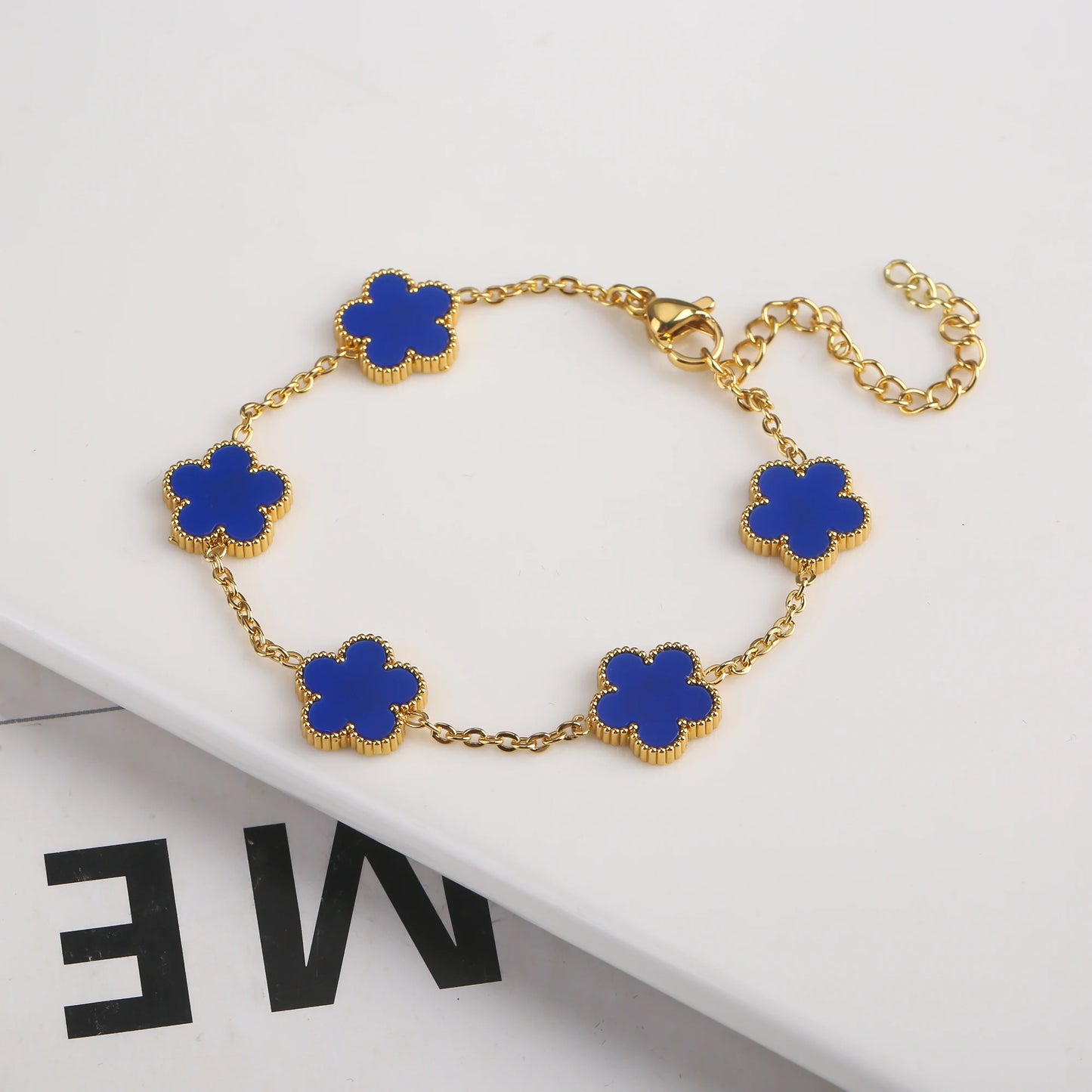 Flower Plant Stainless Steel 316L Bracelet