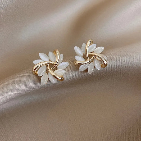 Elegant and Exquisite Stud Earrings