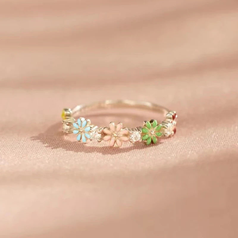 Aesthetic Flower Ring