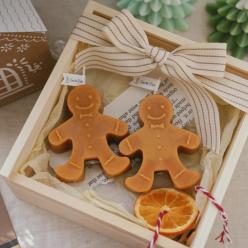 Gingerbread Christmas Scented Candle Decoration Small Ornaments