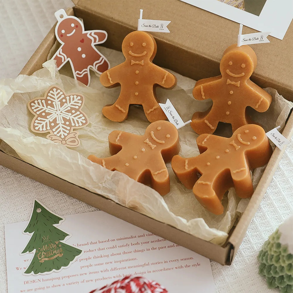 Gingerbread Christmas Scented Candle Decoration Small Ornaments