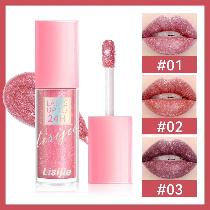 Dewy Waterproof Glitter Lip-gloss_Limited Edition