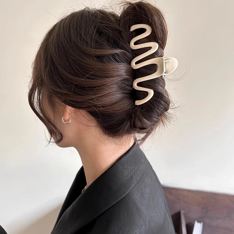 Fashion Acrylic Wave Style Hairpins