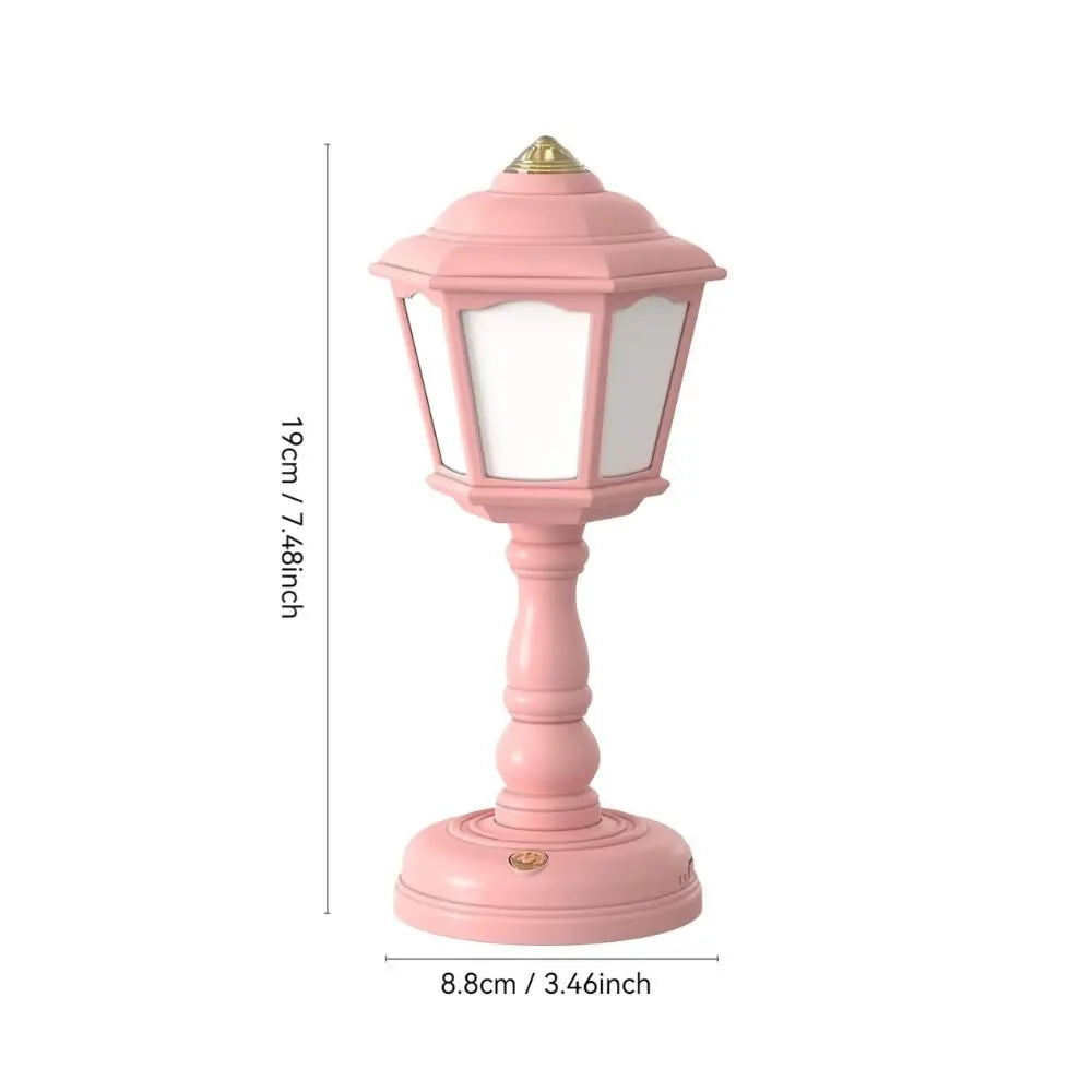 New Mini Table Lamp Rechargeable Flower Shaped Nightlight