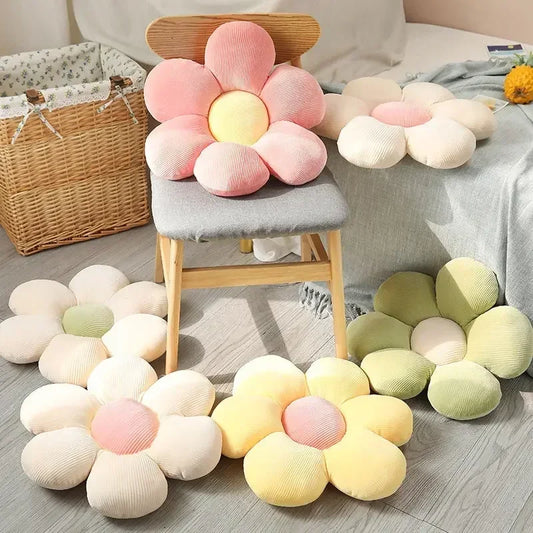 35CM Colorful Flower Plush Pillow/Cushion