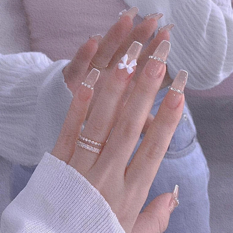 Bow Chains Diamond Nail Patches